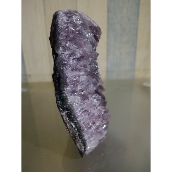 ✡️紫水晶 晶陣 防幅攝 消磁 净化 水晶原石 天然紫水晶 晶簇擺件 原礦 內凹 可當消磁盤1522g-細節圖8