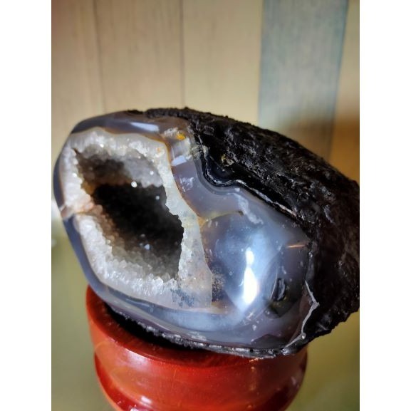 ✡️福利價 烏拉圭🇺🇾 異象小晶洞 防幅攝 消磁 净化（原皮原礦）2077g-細節圖2