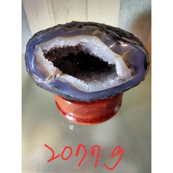 ✡️福利價 烏拉圭🇺🇾 異象小晶洞 防幅攝 消磁 净化（原皮原礦）2077g-細節圖4