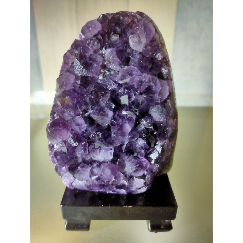 ✡️烏拉圭🇺🇾水晶原礦 紫晶陣 消磁 净化 水晶原石 晶簇擺件 大角趾超紫 晶體超美  748g-細節圖9