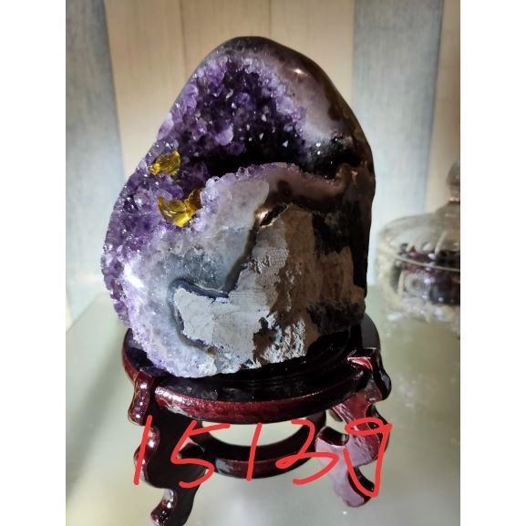 ✡️巴西🇧🇷烏拉圭🇺🇾水晶原礦 鎮異象 內凹 大甕型 紫水晶  防幅攝 消磁 净化 送元寶  1513g-細節圖4