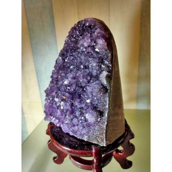 ✡️巴西🇧🇷烏拉圭🇺🇾水晶原礦 鎮異象 內凹 紫水晶 防幅攝 消磁 净化 2067g-細節圖4