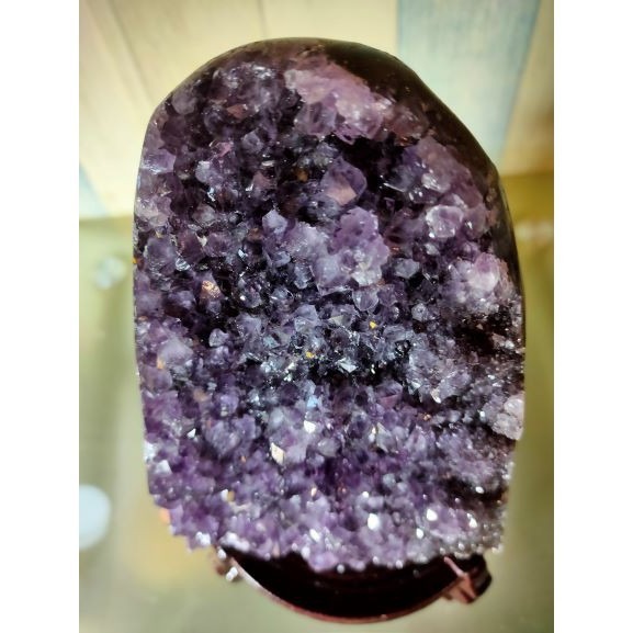 ✡️巴西🇧🇷烏拉圭🇺🇾水晶原礦 鎮異象 內凹 紫水晶 防幅攝 消磁 净化 2067g-細節圖5