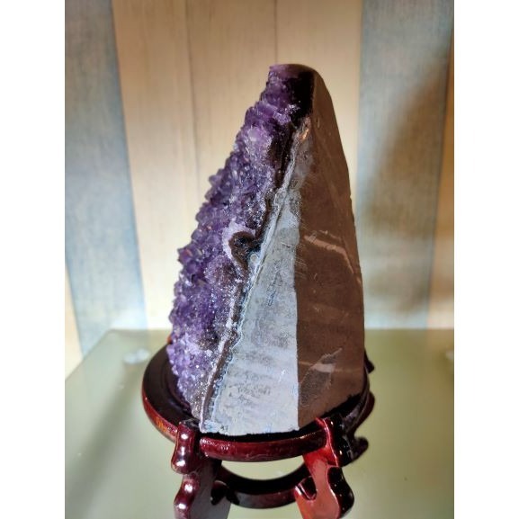 ✡️巴西🇧🇷烏拉圭🇺🇾水晶原礦 鎮異象 內凹 紫水晶 防幅攝 消磁 净化 2067g-細節圖6