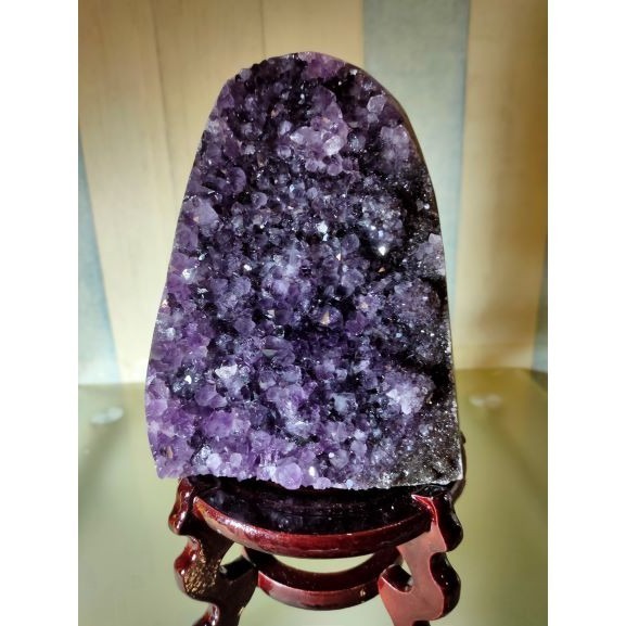 ✡️巴西🇧🇷烏拉圭🇺🇾水晶原礦 鎮異象 內凹 紫水晶 防幅攝 消磁 净化 2067g-細節圖7