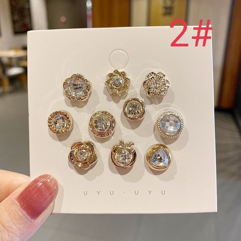 🌸台灣現貨🌿韓版 防走光 小胸針 可愛 精緻 小別針 百搭胸針 文青風 女神必備 學院風-規格圖9