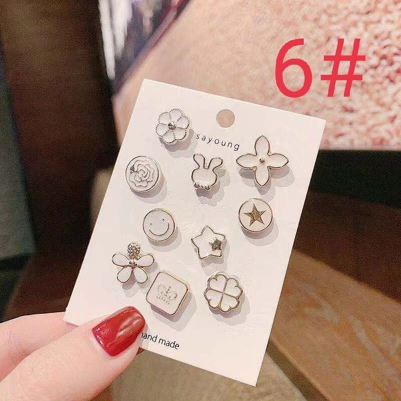 🌸台灣現貨🌿韓版 防走光 小胸針 可愛 精緻 小別針 百搭胸針 文青風 女神必備 學院風-規格圖9