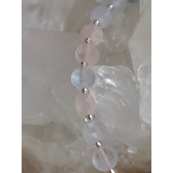 ⚜️台灣現貨🌿💖設計款💖冰種摩根雙面鑽切手鍊-細節圖5