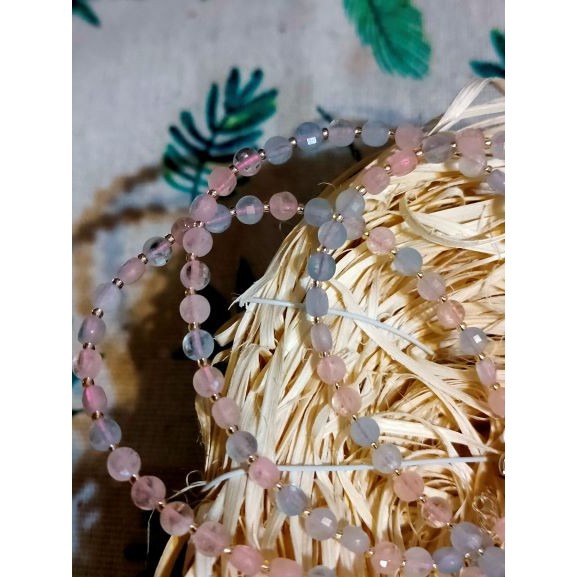 ⚜️台灣現貨🌿💖設計款💖冰種摩根雙面鑽切手鍊-細節圖7