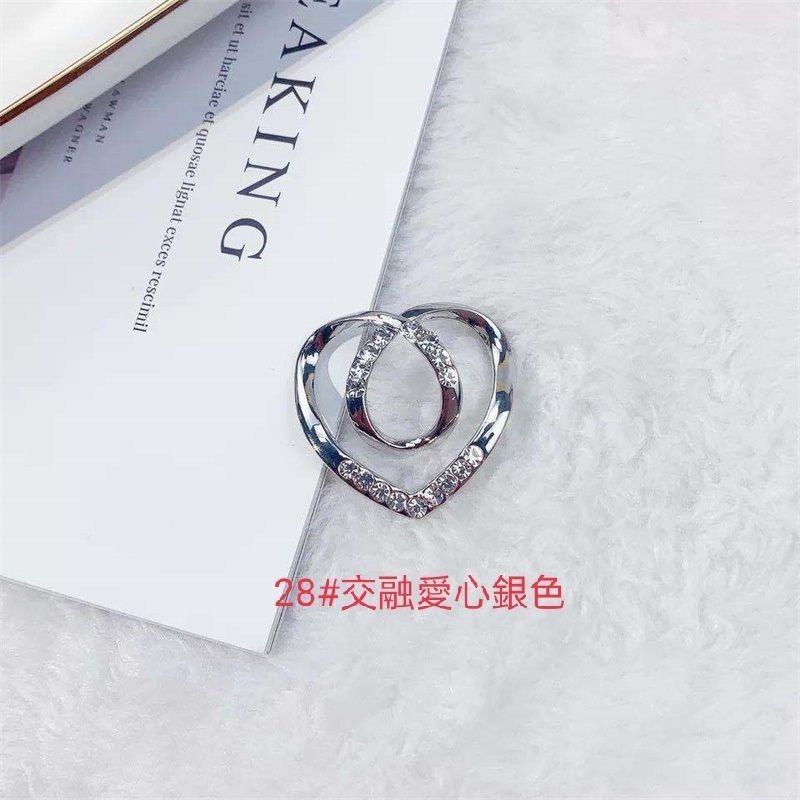 👗台灣現貨🌿韓國風 珍珠水鑽衣角打結扣環 腰扣 絲巾衣服扣 T恤襯衫風衣腰帶百搭日字扣 固定t恤打結神器-規格圖6