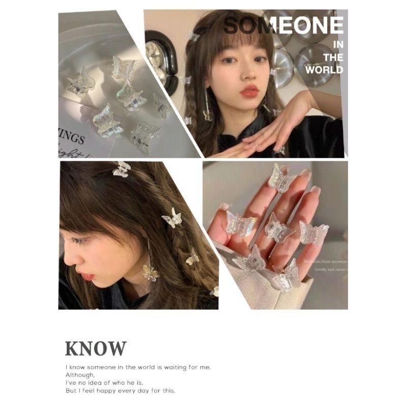 ✨台灣現貨🌿迷你劉海小抓夾 ins甜美貝殼水晶果凍花朵劉海夾 水鑽腦後勺小號抓夾 側邊夾 頂髮夾【M15】-細節圖10