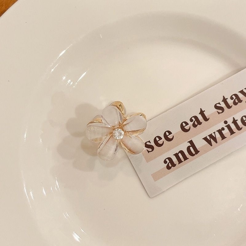 2#米白色水晶花