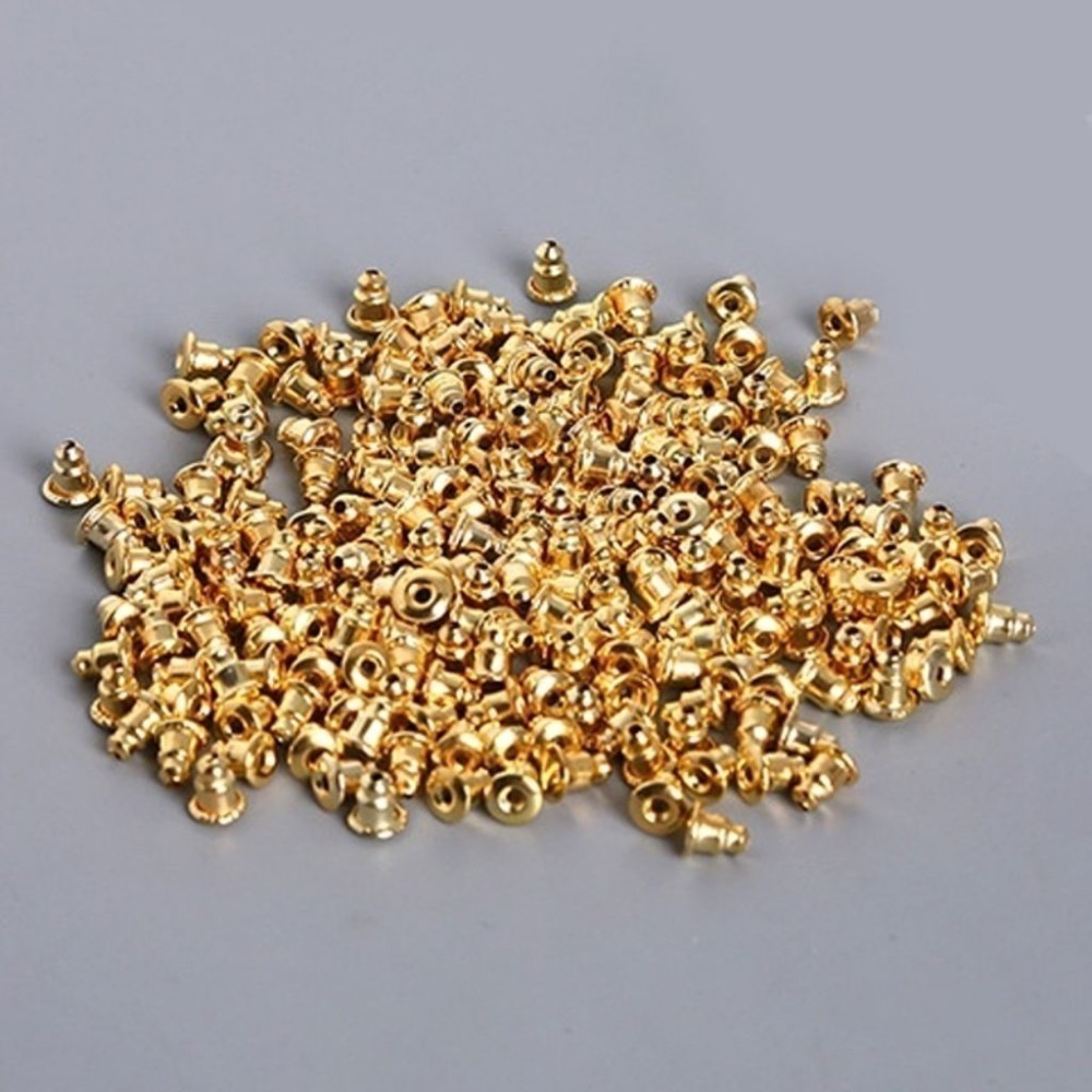 💖台灣現貨🌿蝴蝶 梅花 飛盤 硅膠透明款耳環塞 耳扣 耳堵 耳帽 耳環配件 DIY配件-規格圖9