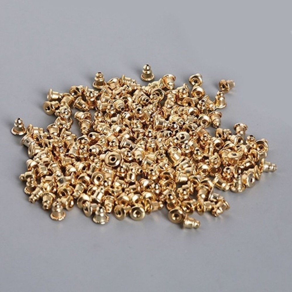 💖台灣現貨🌿蝴蝶 梅花 飛盤 硅膠透明款耳環塞 耳扣 耳堵 耳帽 耳環配件 DIY配件-規格圖9