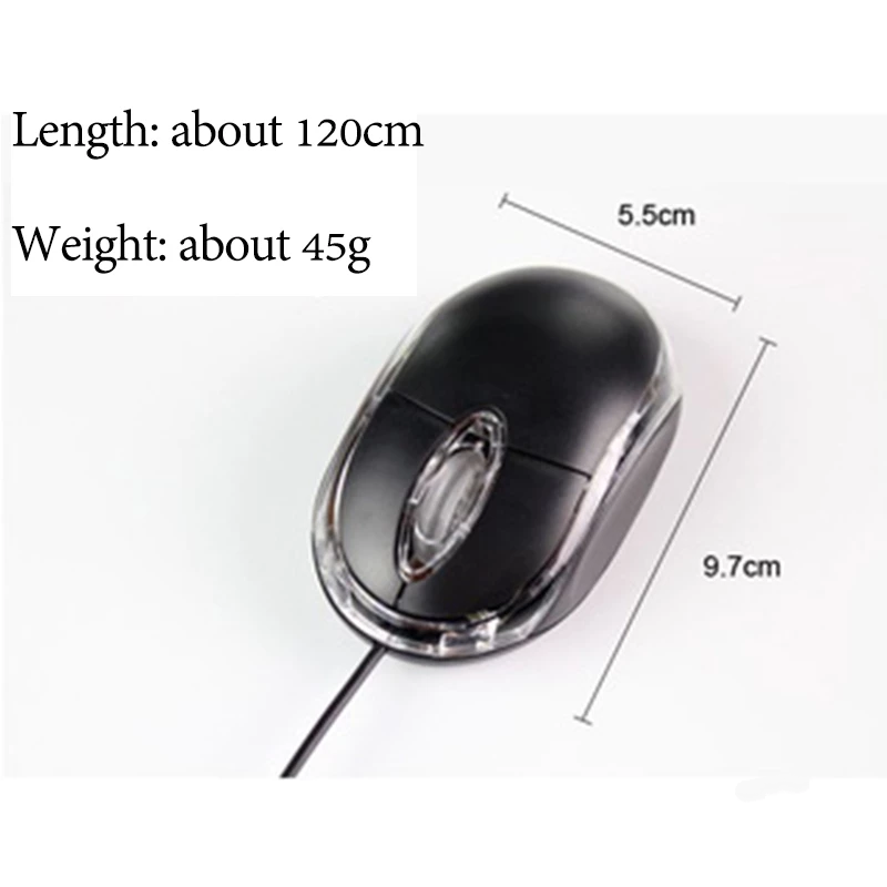 🔥台灣現貨🌿黑色晶亮魔力鼠 筆電/PC 隨插即用 帶USB 小顆光學有線滑鼠 黑色磨砂優美的弧線型 體貼手心的弧度-細節圖2