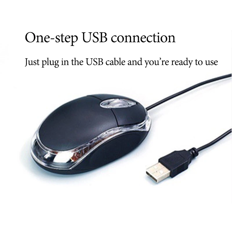 🔥台灣現貨🌿黑色晶亮魔力鼠 筆電/PC 隨插即用 帶USB 小顆光學有線滑鼠 黑色磨砂優美的弧線型 體貼手心的弧度-細節圖3