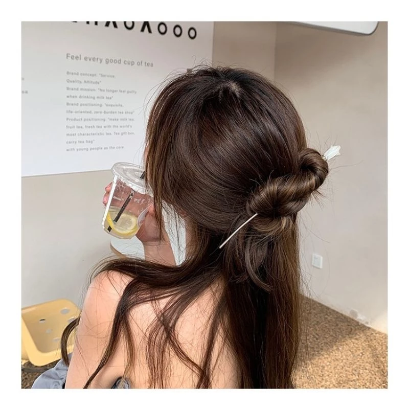 ✨台灣現貨🌿木蘭簪子 步步驚心同款~古代宫廷木蘭花髮簪~ 古典古風髮簪 髮簪-細節圖9