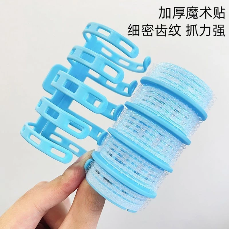 ✨台灣現貨🌿捲瀏海神器 髮根蓬鬆雙層頭髮捲 髮筒 捲髮夾 網紅空氣劉海捲 捲劉海神器顱頂 子母捲 波浪捲 梨花卷-細節圖9