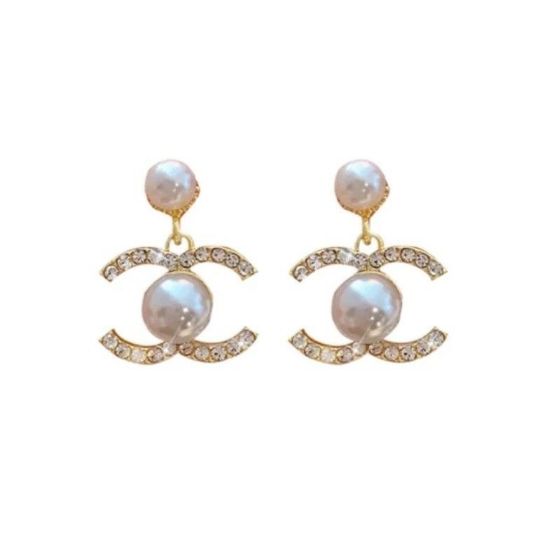 💖台灣現貨🌿小香風珍珠吊墬耳環 法式復古巴洛克珍珠耳環 簡約氣質韓國ins潮網紅時尚耳墜耳飾【G79】-細節圖6