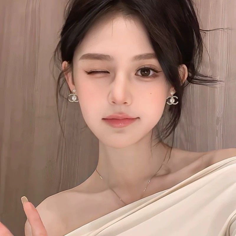 💖台灣現貨🌿小香風珍珠吊墬耳環 法式復古巴洛克珍珠耳環 簡約氣質韓國ins潮網紅時尚耳墜耳飾【G79】-細節圖7