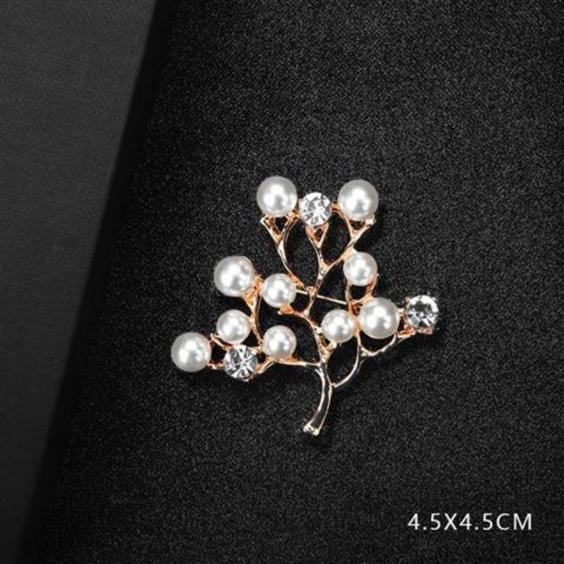 🔥台灣現貨 🌿日韓高級感胸針 🎀別針 固定衣服 防走光扣針 鑲鑽胸針 珍珠胸針 簡約 百搭 氣質 必備【I1】-規格圖10