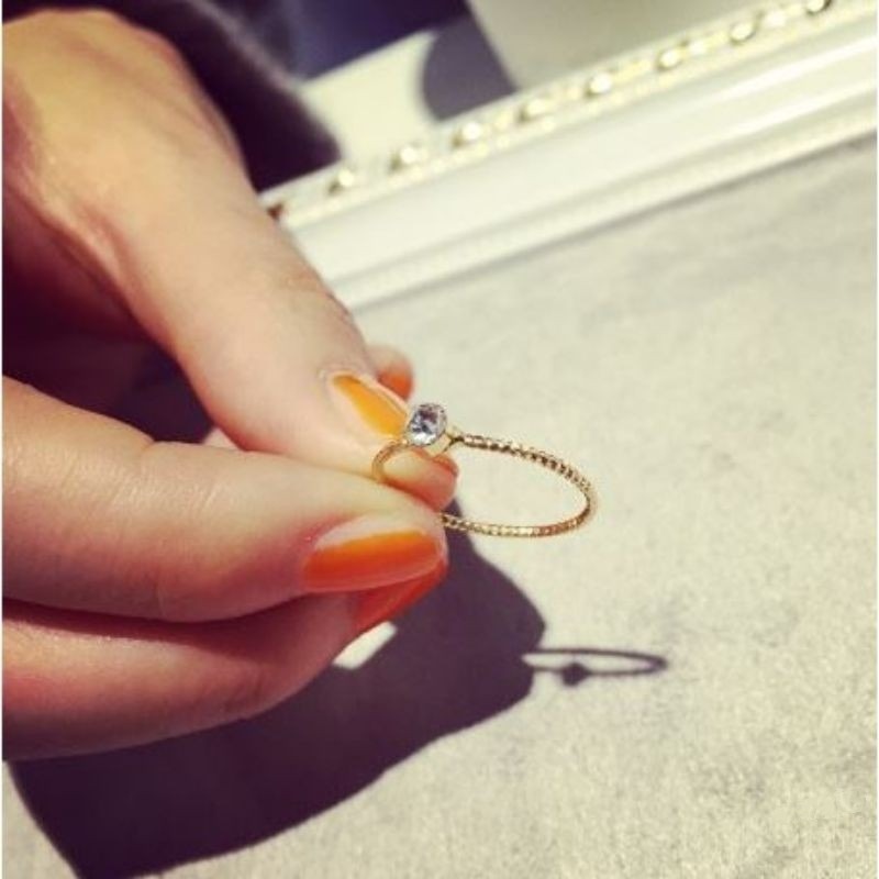 💍台灣現貨🌿波浪戒指💎 韓版小清新五件套戒指組 🎁 氣質戒指 波浪戒指 水鑽戒指 螺旋戒指 造型戒 麻花戒 金銀-細節圖9
