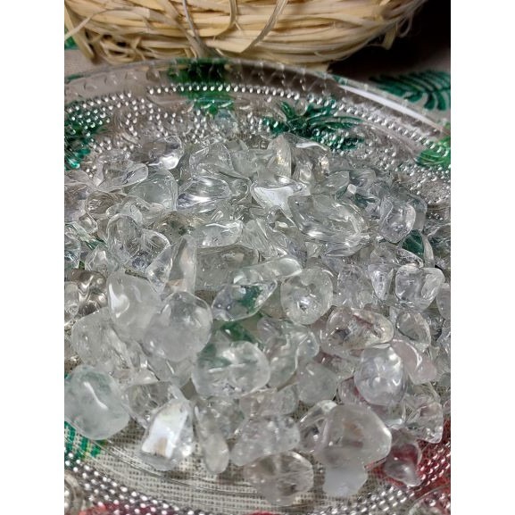 🔥台灣現貨🌿 天然水晶 碎石 淨化消磁 白水晶-細節圖2