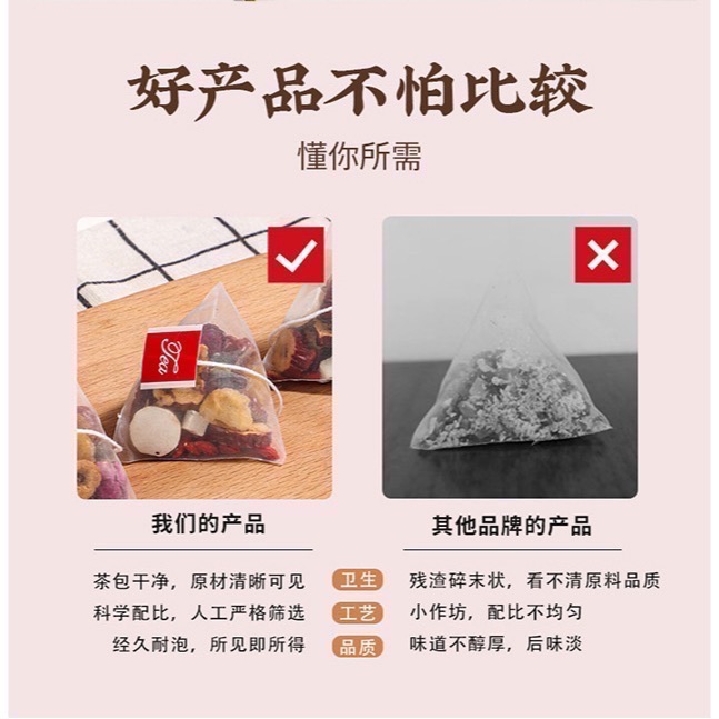 【台灣現貨】蘋果黃耆茶250克 素顏茶 氣血茶 養顏美容 調節生理機能-細節圖3