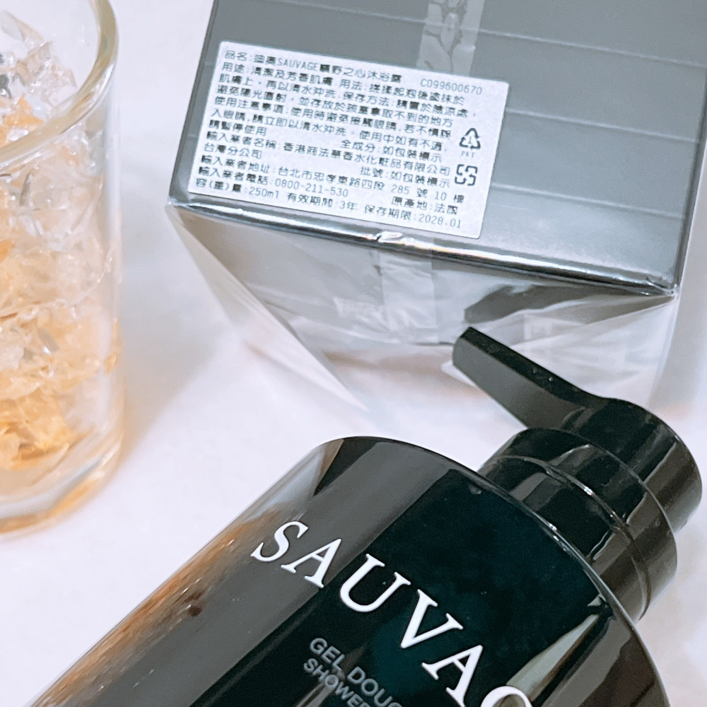 DIOR迪奧 SAUVAGE 曠野之心沐浴露 250ml 正品 全新 百貨專櫃貨 洗身體 肥皂-細節圖2