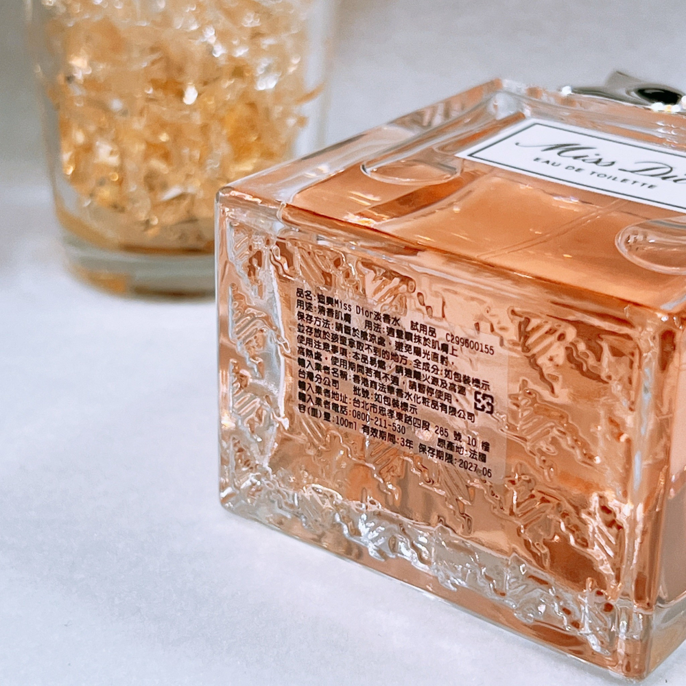 DIOR 迪奧 Miss Dior 淡香水 100ml 正品 全新 百貨專櫃貨 香水 女香-細節圖3