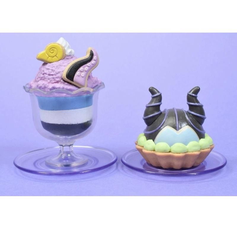 ［全新現貨］Disney villains 扭蛋 反派角色甜點擺設 可愛擺飾公仔 迪士尼 黑魔女 睡美人 日本正版-細節圖5