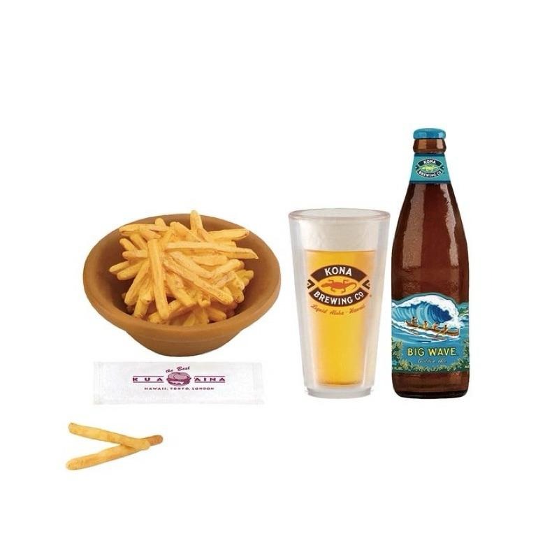 [全新現貨］扭蛋盒蛋玩具 KEN ELEPHANT KuaAina歐巴馬漢堡 夏威夷 西式快餐 擺飾迷你屋-細節圖2