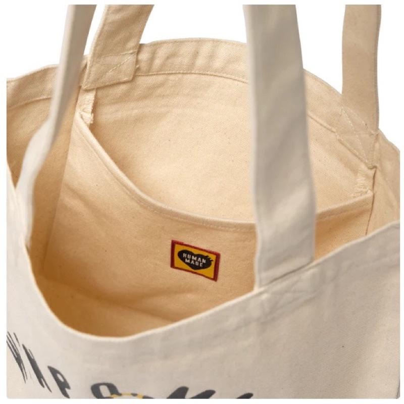 ［全新］現貨萬波 WANPO X HUMAN MADE WANPOMADE 聯名 帆布托特包-細節圖2