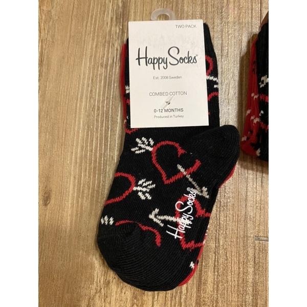［全新] Happy socks兒童襪 愛心邱比特射箭款 台灣公司貨 嬰幼兒襪子0-12M/12-24M/2-3Y-細節圖2