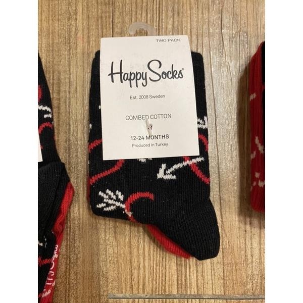 ［全新] Happy socks兒童襪 愛心邱比特射箭款 台灣公司貨 嬰幼兒襪子0-12M/12-24M/2-3Y-細節圖3