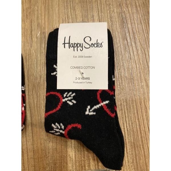 ［全新] Happy socks兒童襪 愛心邱比特射箭款 台灣公司貨 嬰幼兒襪子0-12M/12-24M/2-3Y-細節圖7