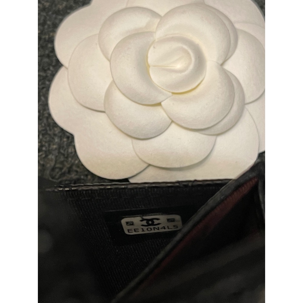 ［全新］高級訂製 小香經典同款  真皮 牛皮荔枝金釦卡包 零錢包 名片夾 零錢包 有微笑袋-細節圖7