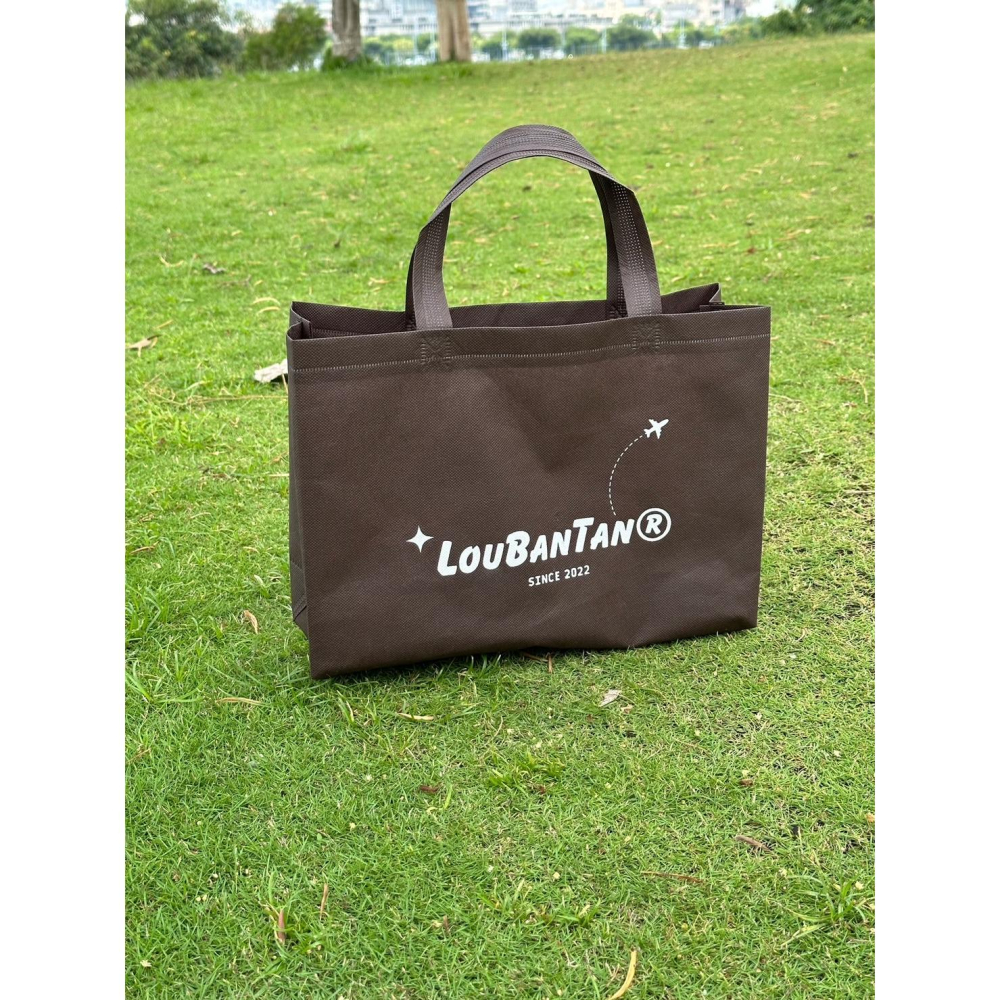 [LBT.only] #韓國#現貨 LouBanTan品牌自製購物袋 提袋 不織布 購物袋 80克 不易脫線-細節圖7