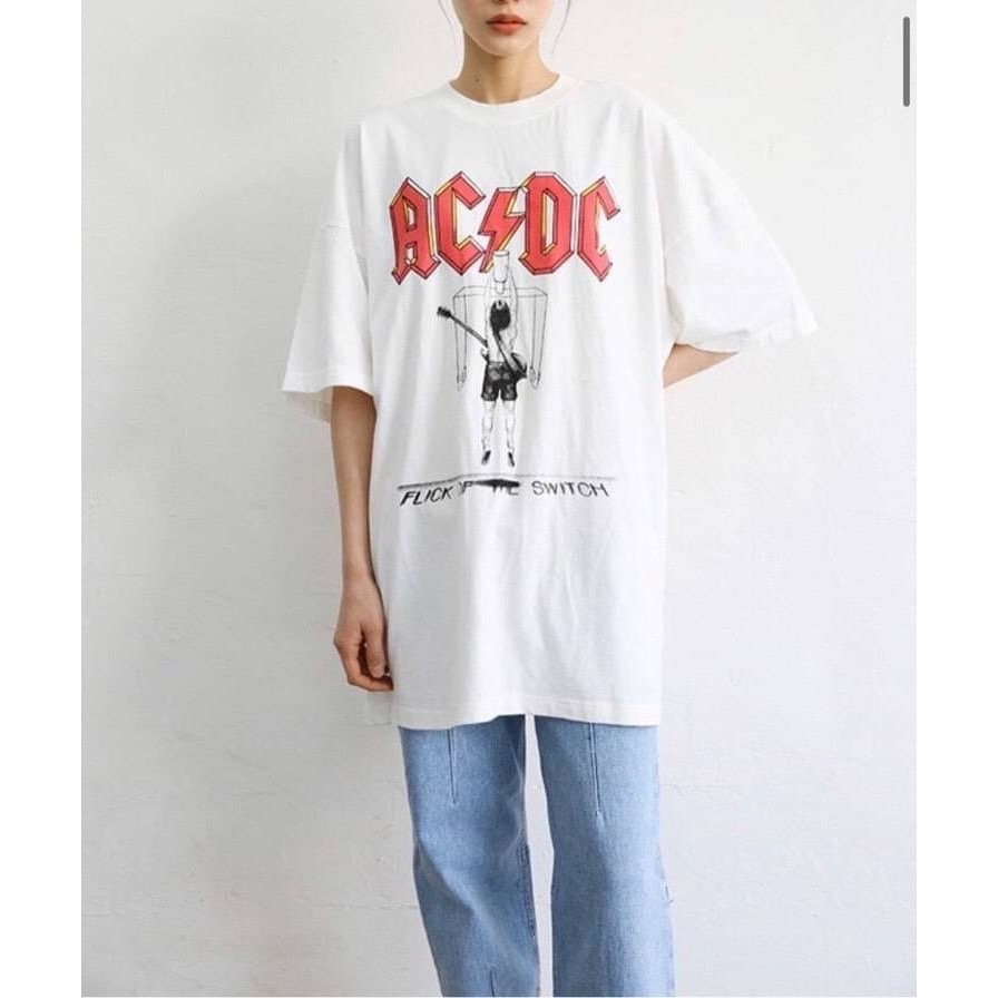 [LBT.only] #韓國#現貨 ACDC樂手仿水洗短TEE T恤 T shirt 水洗 短袖-細節圖5