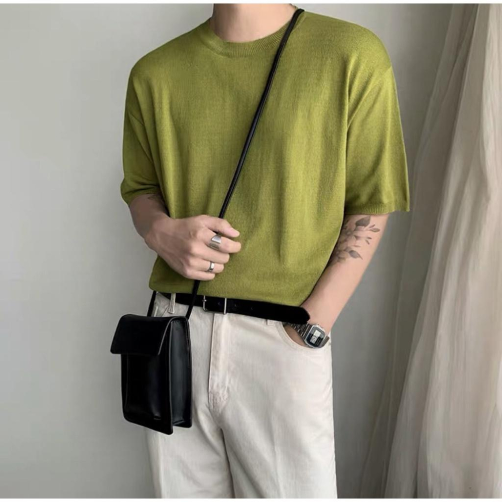 [LBT.only] #韓國#現貨素面皮革小包 韓國代購 肩背 側背 磁扣 皮革 小包 肩背包 側背包 包包-細節圖3