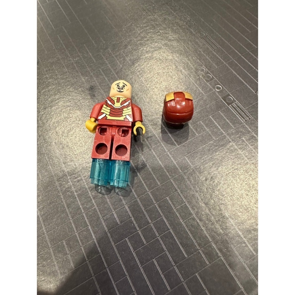 二手已組 LEGO 樂高 76006 SH065 Ironman Mark 42 一隻-細節圖6