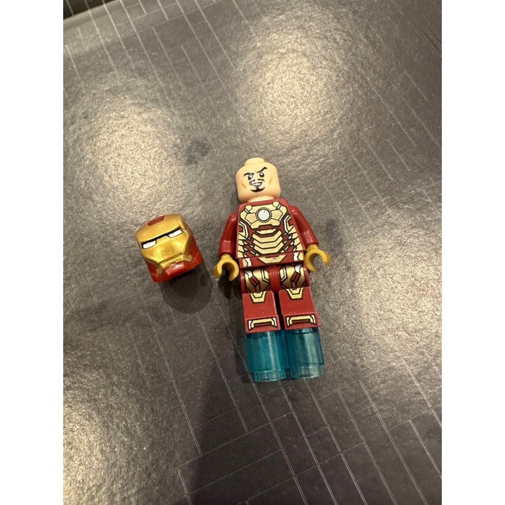 二手已組 LEGO 樂高 76006 SH065 Ironman Mark 42 一隻-細節圖3