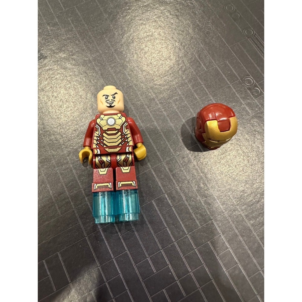 二手已組 LEGO 樂高 76006 SH065 Ironman Mark 42 一隻-細節圖7