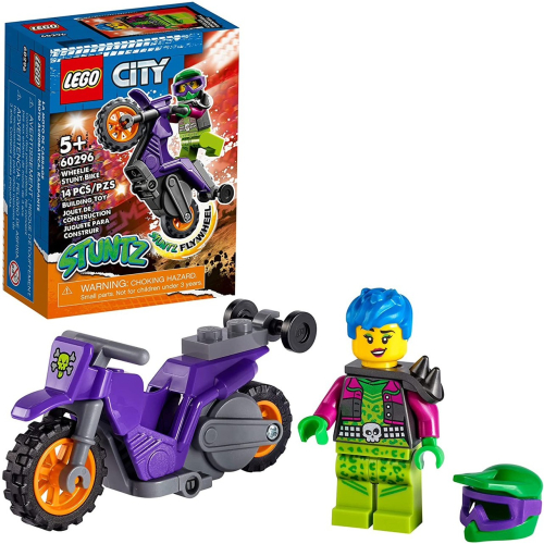 全新無盒 LEGO 樂高 60296 Wheelie Stunt Bike