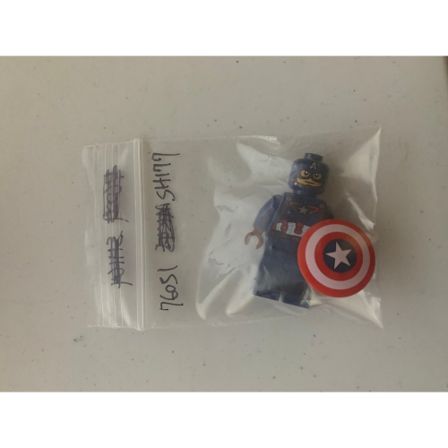 二手已組 LEGO 樂高 76051 SH177 Captain America