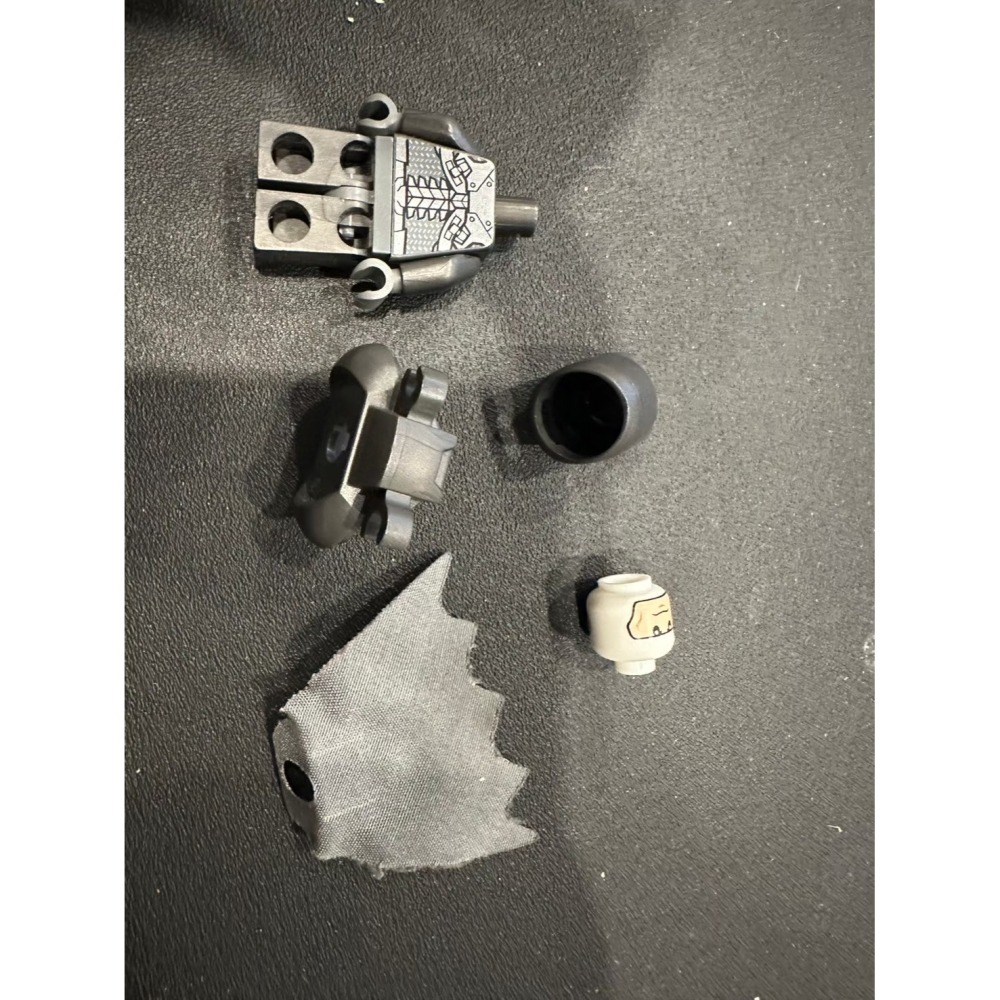 二手已組 LEGO 樂高 76044 SH217 Batman - Armored 有損-細節圖2