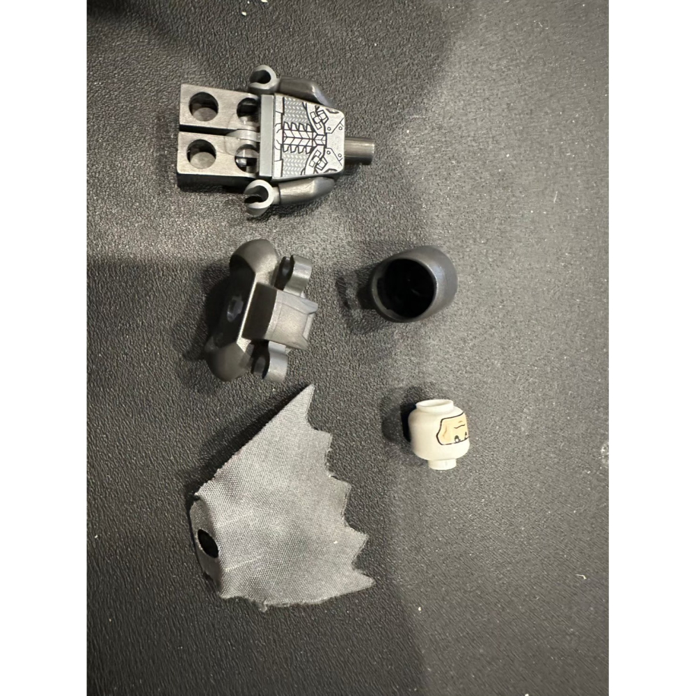 二手已組 LEGO 樂高 76044 SH217 Batman - Armored 有損-細節圖2