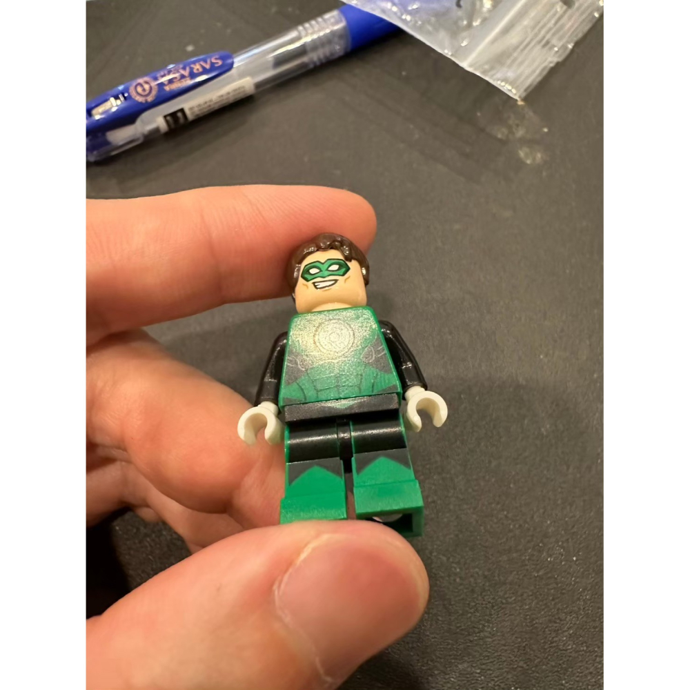 二手已組 LEGO 樂高 76025 SH145 Green Lantern - White Hands-細節圖3