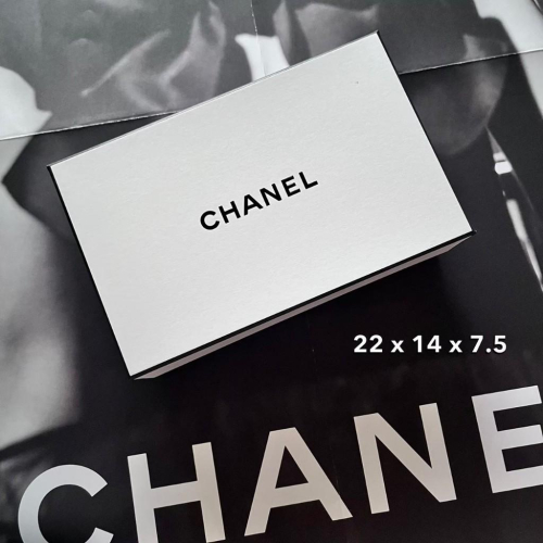 CHANEL 香奈兒禮盒 紙盒 紙袋 提袋 禮物包裝 專櫃貨