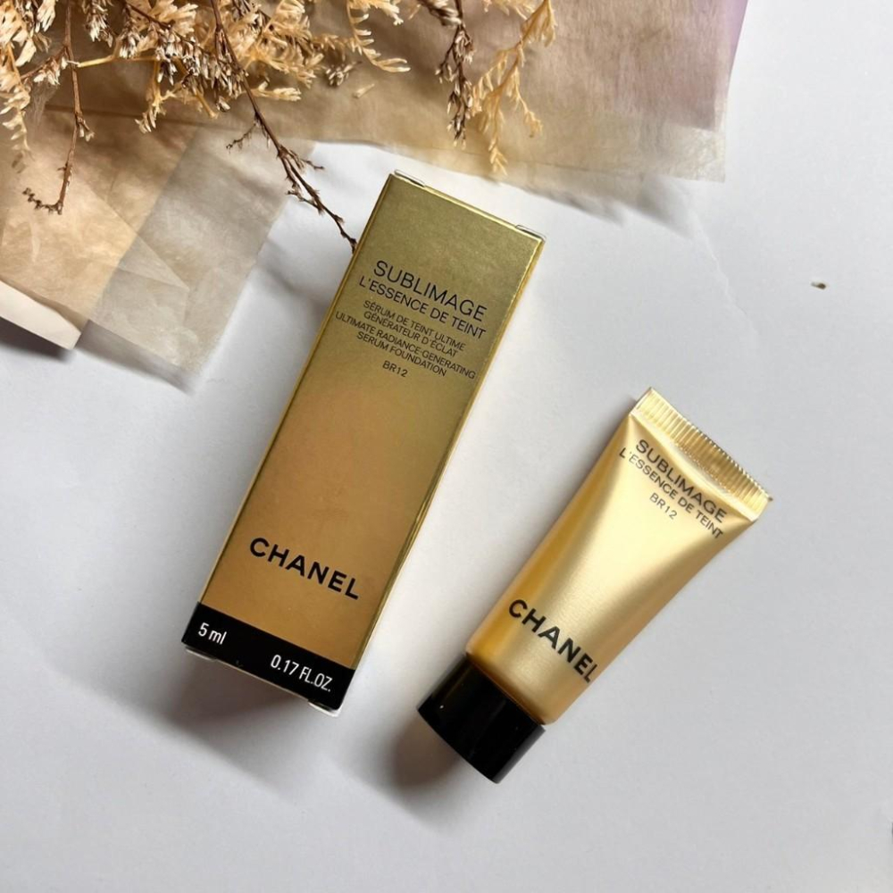 CHANEL香奈兒 奢華晶燦賦活粉底精萃 4.5/5ml 玻璃瓶 正品 全新 百貨專櫃貨 粉底液-細節圖3